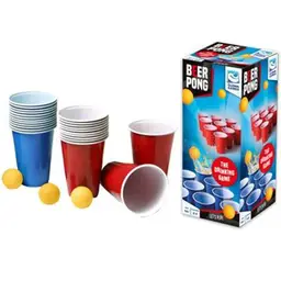 Clown Games Beer Pong 20 Becher 6 Bälle