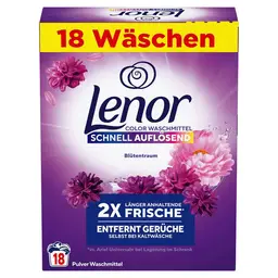 Lenor Pulverwaschmittel Floral Dream 18 WL - 0,99 kg KGB 18 WL