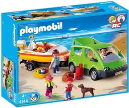 Playmobil Family Van With Boat and Trailer