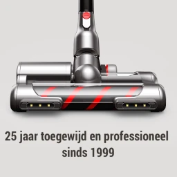 PUPPYOO Handheld stofzuiger voor huishoudelijk gebruik, 535W, 170AW, OLED-scherm, dubbele rolborstel