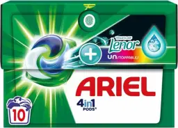 4in1 PODS Waschmittelkapseln + Touch of Lenor UNS 10 Waschgänge