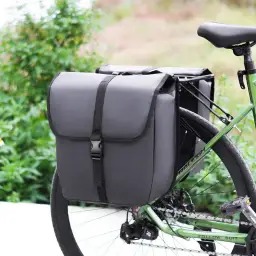 H.XUN Fietstassen (Set van 2) - Fiets Achtertas, Duurzaam, Ruime Capaciteit, Geschikt voor Lange H.XUN Fietstas Afstanden