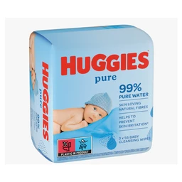 Huggies BABY WIPES 3X56 PURE