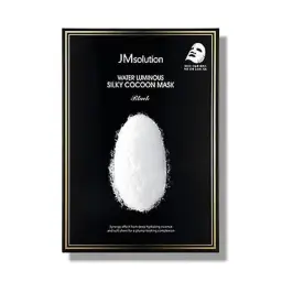 JMsolution - Masque Tissu Water Luminous Silky Cocoon, Éclat & Hydratation, Lot de 10