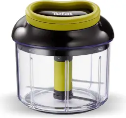 Tefal 5-Sekunden Fleischwolf & Multi-Knoblauchpresse – 900 ml, Schwarz/Grün