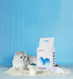 PETKIT Okkultes Bluttest Gemischte Katzenstreu - 2,4 kg - Ermöglicht Gesundheitsüberwachung Kann Katzengesundheit erkennen