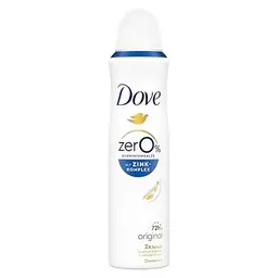 Dove 0% Aluminium Zink-Komplex Deodorant Spray Original 150 ml