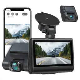 iZEEKER GD850 4K Dual-Dash-Kamera vorne und hinten, WLAN, GPS, 4K+1080P