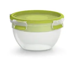Tefal MasterSeal To Go Runde Salatschüssel, Doppelschicht – 1000 ml