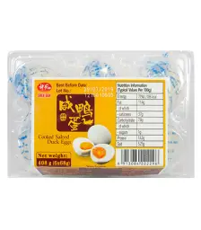 SD Cooked Salted Duck Egg 408g
