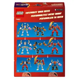 LEGO NINJAGO 71807 Le Mécha Tech Élémentaire de Sora
