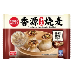 FRESHASIA Handmade Glutinous Rice Siu Mai – Shiitake Mushroom 300g/pack 香源手工香菇糯米烧麦 300g/袋