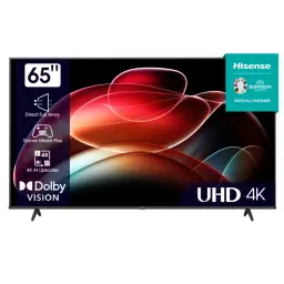 Hisense 65A6K 65 Zoll (165 cm) 4K Ultra HD Smart TV mit VIDAA, WLAN, schwarz