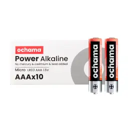 ochama Alkaline Batteries - AAA - Pack in 10