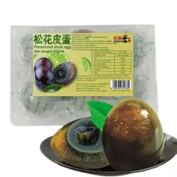 GOOSUN Preserved Duck Eggs 6*62g 光阳松花皮蛋 6*62g
