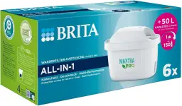 Maxtra Pro All-in-1 Waterfilterpatroon Kalk- en Geurverwijdering 6 stucks