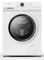 Midea Wasmachine 8kg Steam Care 1400 tpm [Energieklasse A] 8 kg 15min en 45min Snelwas Voorwas Slank ontwerp van 48 cm