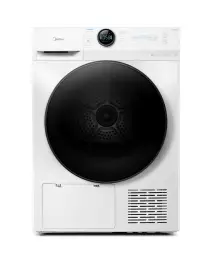 Midea MD20EH80WB-A3 Warmtepompdroger 8kg A+++, 96 kW·h/100 cycles, 14 Programma's 