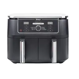 Ninja AF400EU Heteluchtfriteuse - 2 grote frituurmanden - 6 functies - 9,5 liter - 65% energiebesparing