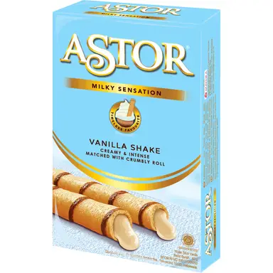 Mayora Astor Wafer Roll Vanilla Flavour 40g
