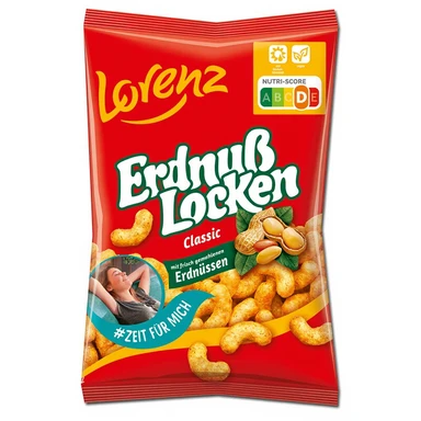 Lorenz Klassische Erdnussrolle 175g