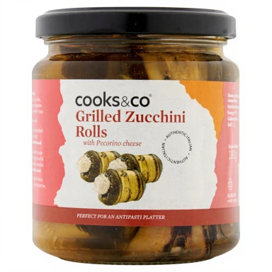 Cooks & Co Grilled Zucchini Pecorino 280g