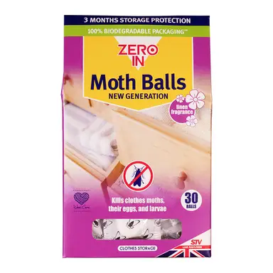 Zero In Moth Balls 30pk