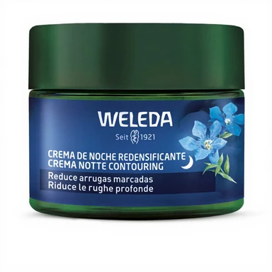 Weleda BLAUWE GENTIAAN & EDELWEISS verdichtende nachtcrème 40 ml