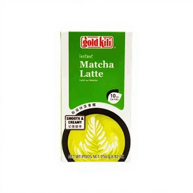 Gold KiLi Matcha Latte Pulver, Box 250g