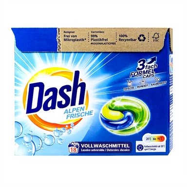 Dash Alpine Fresh wascapsules 448,2 g - 18 wasbeurten