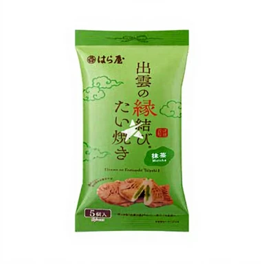JP Haraya Taiyaki met groene thee (matcha) smaak 150 g