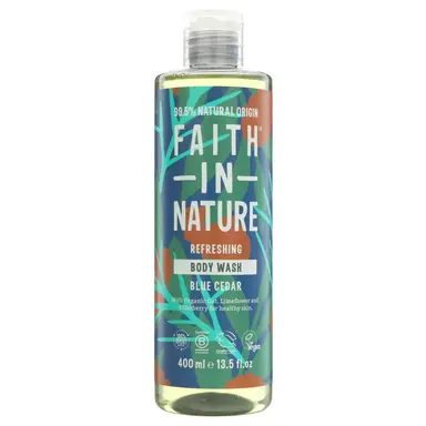 Faith In Nature Body Wash - Blue Cedar 400ml