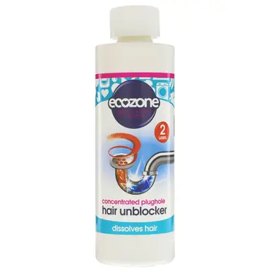 Ecozone Plughole Unblocker, 250ml