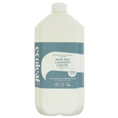 Ecoleaf by Suma Laundry LiquidFragrance Free Non Bio 125 washes 5l