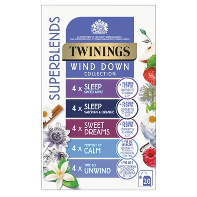 Twinings Strawberry and Raspberry 20 Tea Bags 40 g | Candy Store