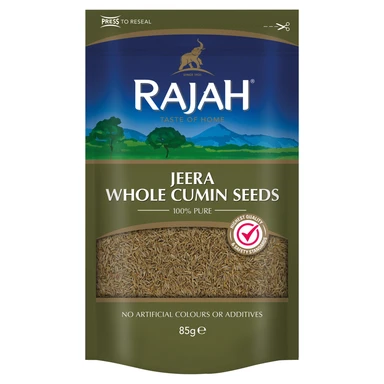 Rajah Spices Jeera Whole Cumin Seeds 85G