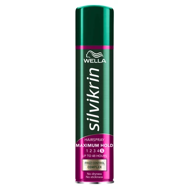 Wella Silvikrin Maximum Hold Hairspray, 250ml