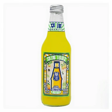 Huayang1982 Boisson gazeuse Huayang 1982 saveur mandarine 358 ml