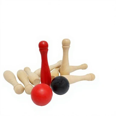 Outdoor Play Garden Bowling incl carry bag FSC