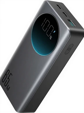 Joyroom Powerbank 65W 20000mAh Schnellladetechnologie PD schwarz (JR-PBF04)