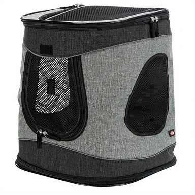 HONDENDRAAGTAS TIMON ZWART/GRIJS 34X30X44CM