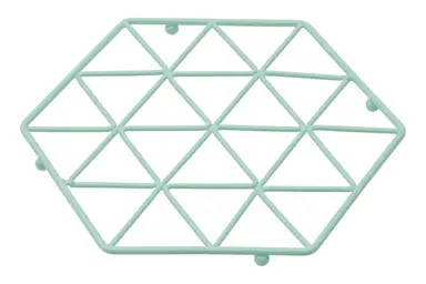 Maison by Premier Vertex Green Finish Trivet