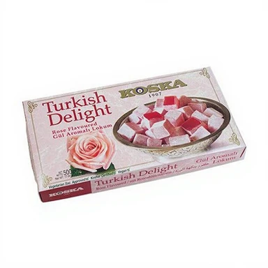 Koska Gul Aromali Lokum 500g (Turkish Delight)