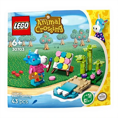 Lego 30703 Bags Animal Crossing Beach Painting