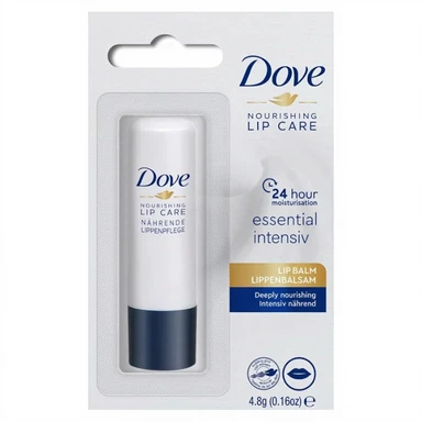 Dove Nourishing Lipcare Essential Intensieve Lippenbalsem 4.8g