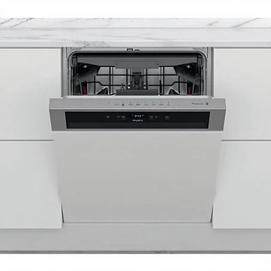 Whirlpool WBC3C34PFX - Semi-ingenbouw vaatwasser - RVS A+++