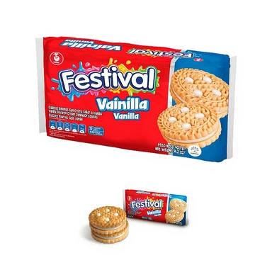 Festival Biscuits saveur vanille - 403 g