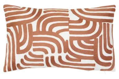 Bosie Cushion Ozella Rectangle Terracotta/Cream