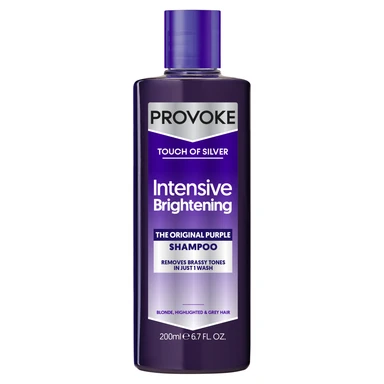 Provoke Touch of Silver Intensive Brightening The Original Purple Shampoo 200ml