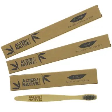 Alter/native By Suma Bamboo Toothbrush Adult Soft 1 Pack